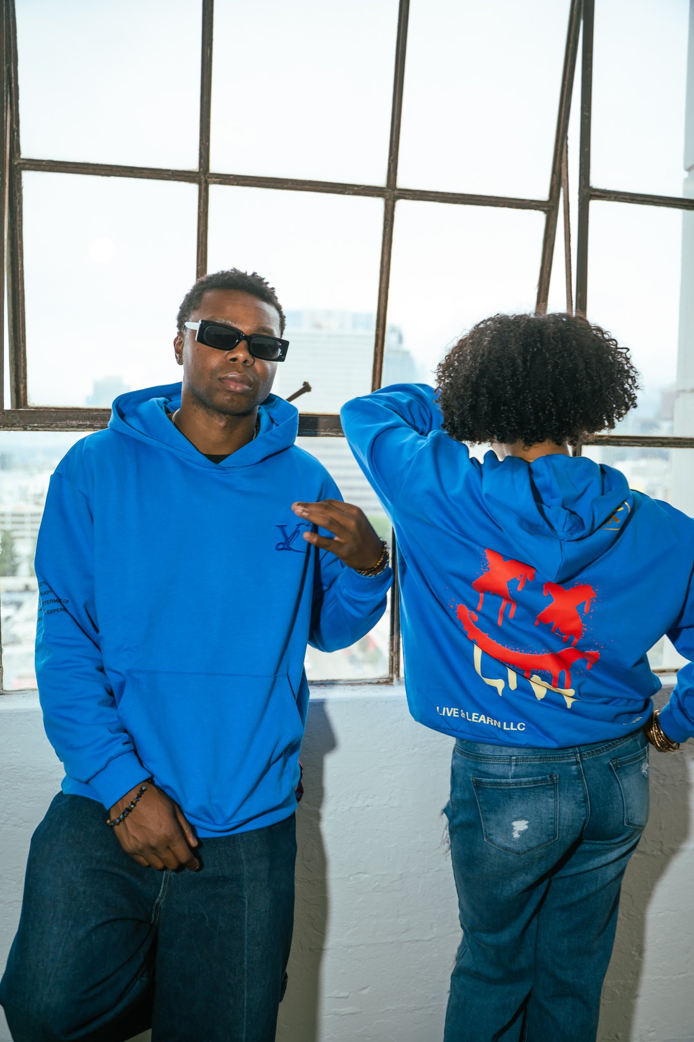 YL² hoodie back design